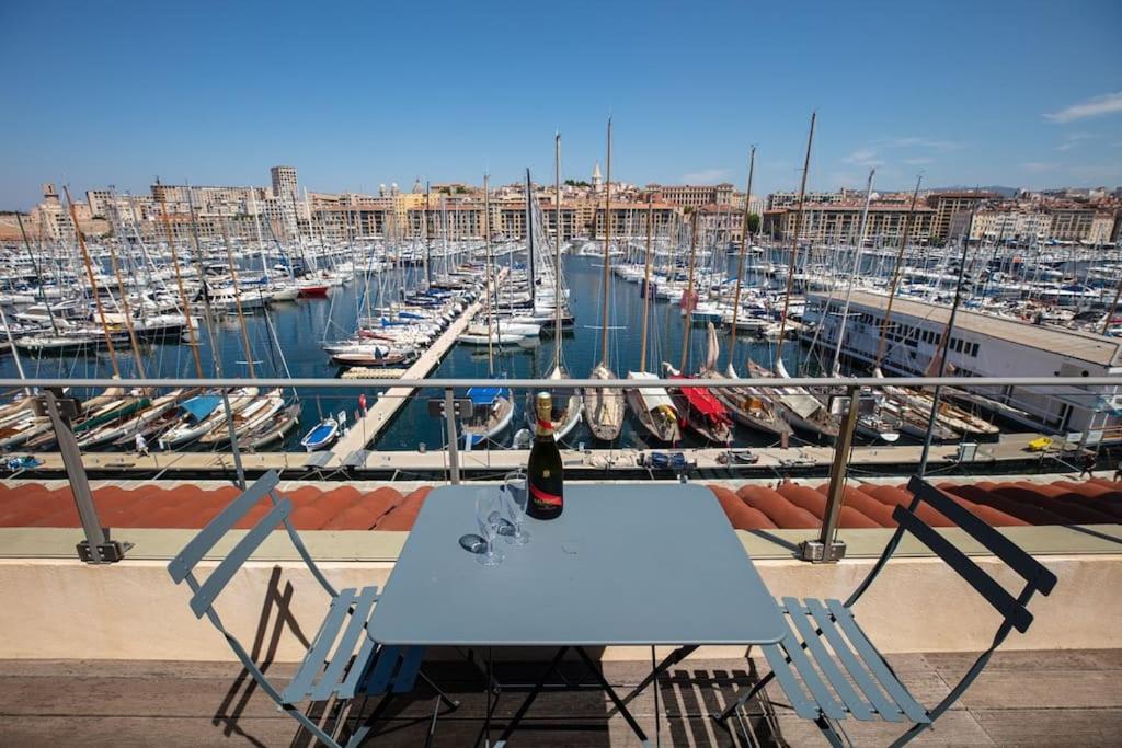 Appartement Sublime Pepite Vieux Port 2P Vue Imprenable à Marseille Extérieur photo