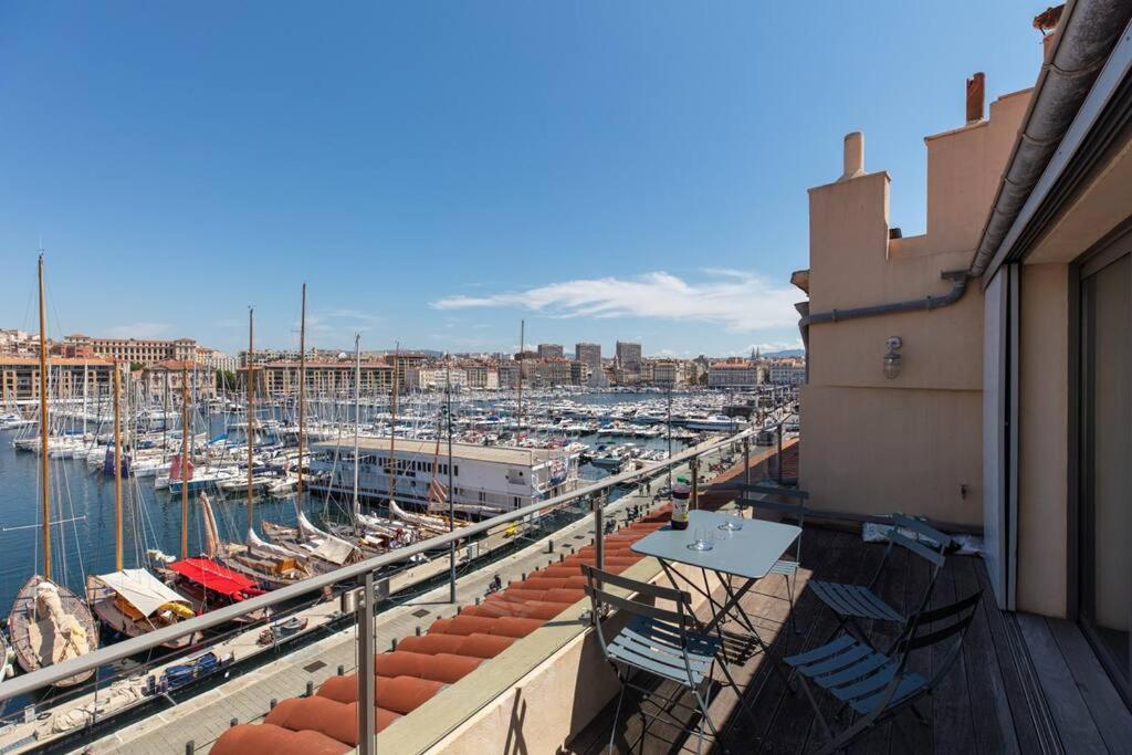 Appartement Sublime Pepite Vieux Port 2P Vue Imprenable à Marseille Extérieur photo