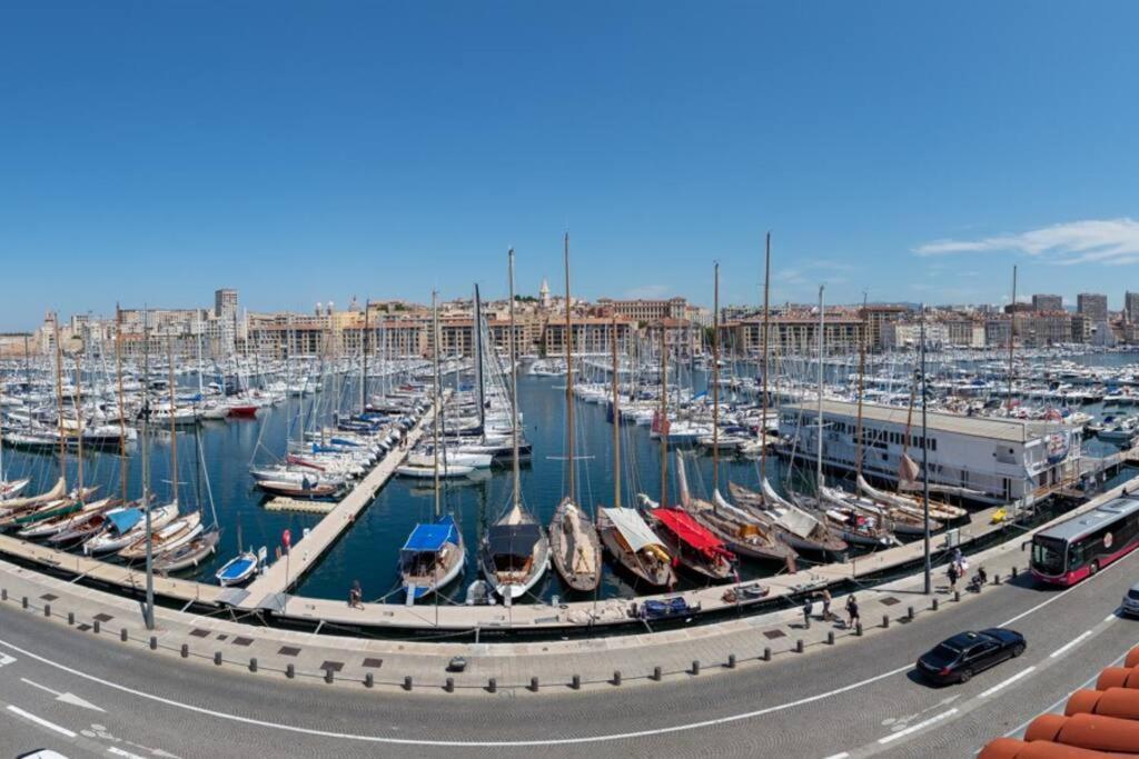 Appartement Sublime Pepite Vieux Port 2P Vue Imprenable à Marseille Extérieur photo